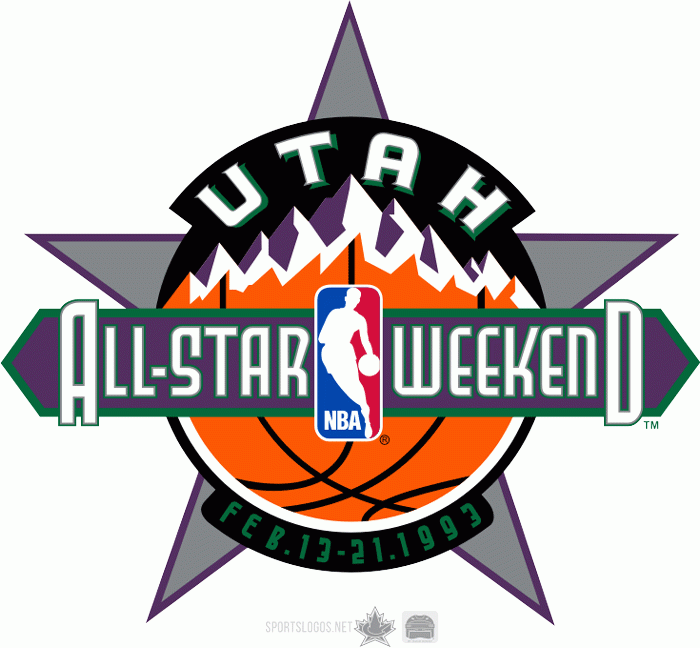 NBA All-Star Game 1993 Primary Logo DIY iron on transfer (heat transfer)